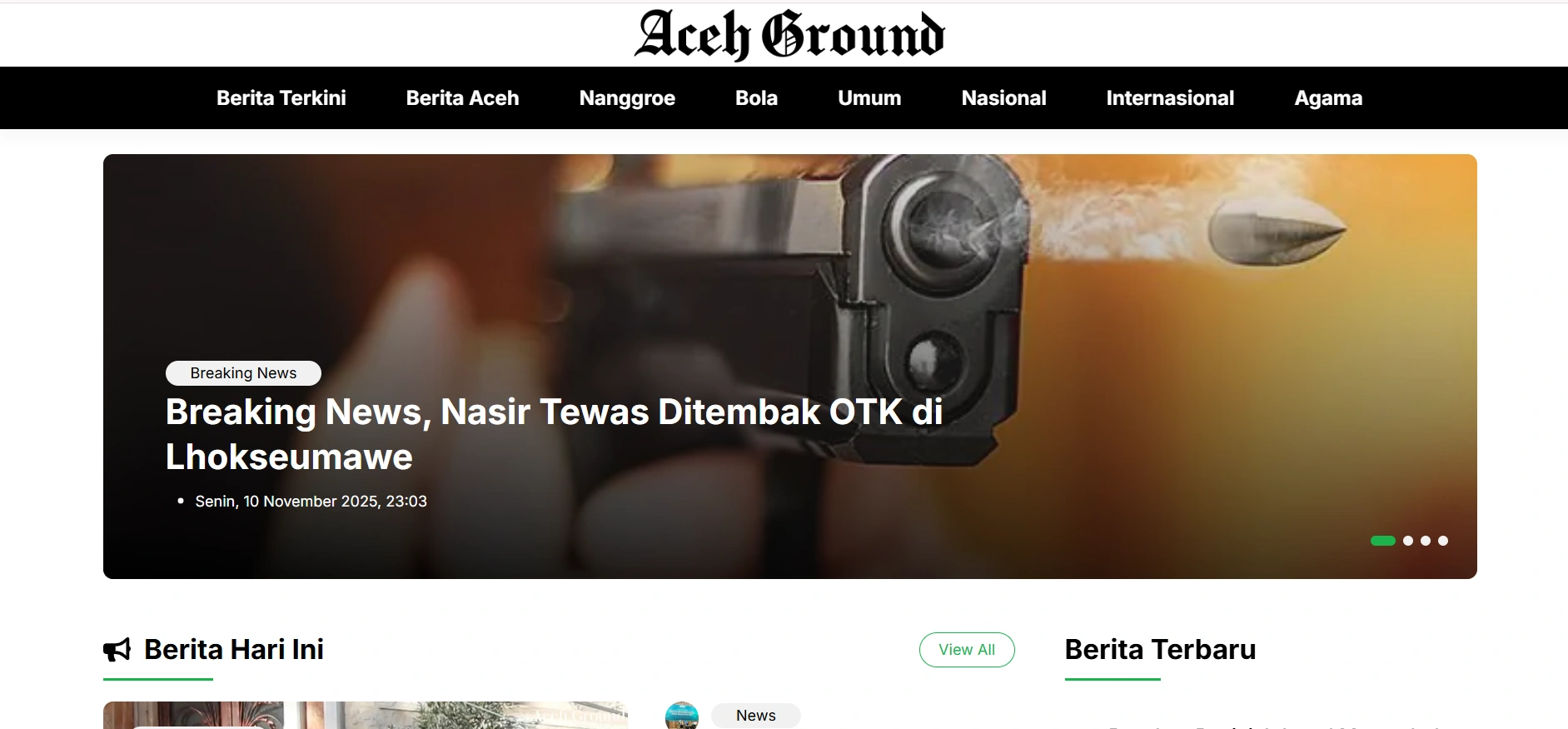 Hadir sebagai Sumber Berita Terpercaya di Aceh